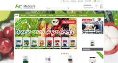 Desktop Screenshot of medicura-shop.com